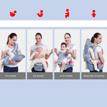 Load image into Gallery viewer, New 0-48 Month Ergonomic Baby Carrier Infant Baby Hipseat Carrier 3 In 1 Front Facing Ergonomic Kangaroo Baby Wrap Sling