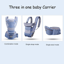 Load image into Gallery viewer, New 0-48 Month Ergonomic Baby Carrier Infant Baby Hipseat Carrier 3 In 1 Front Facing Ergonomic Kangaroo Baby Wrap Sling
