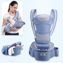 Load image into Gallery viewer, New 0-48 Month Ergonomic Baby Carrier Infant Baby Hipseat Carrier 3 In 1 Front Facing Ergonomic Kangaroo Baby Wrap Sling
