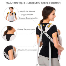 Load image into Gallery viewer, Baby Carrier Natural Cotton Ergonomic Baby Carrier Backpack Carrier Kangaroo Baby Sling Easy Wearing  Newborn Infant Toddler