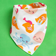 Load image into Gallery viewer, Baby Drooling Towel Baby Triangle Towel Double Layer According To The Buckle Newborn Child Headscarf Bib Scarf Spring And Summer Four Seasons
