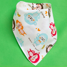 Load image into Gallery viewer, Baby Drooling Towel Baby Triangle Towel Double Layer According To The Buckle Newborn Child Headscarf Bib Scarf Spring And Summer Four Seasons
