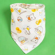 Load image into Gallery viewer, Baby Drooling Towel Baby Triangle Towel Double Layer According To The Buckle Newborn Child Headscarf Bib Scarf Spring And Summer Four Seasons
