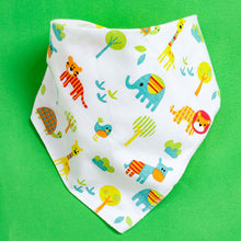 Load image into Gallery viewer, Baby Drooling Towel Baby Triangle Towel Double Layer According To The Buckle Newborn Child Headscarf Bib Scarf Spring And Summer Four Seasons
