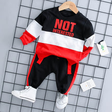 Load image into Gallery viewer, New Kids Clothes Baby Boys Costume Letter Tracksuit Tops Pants Children spring  Boys Outfits
