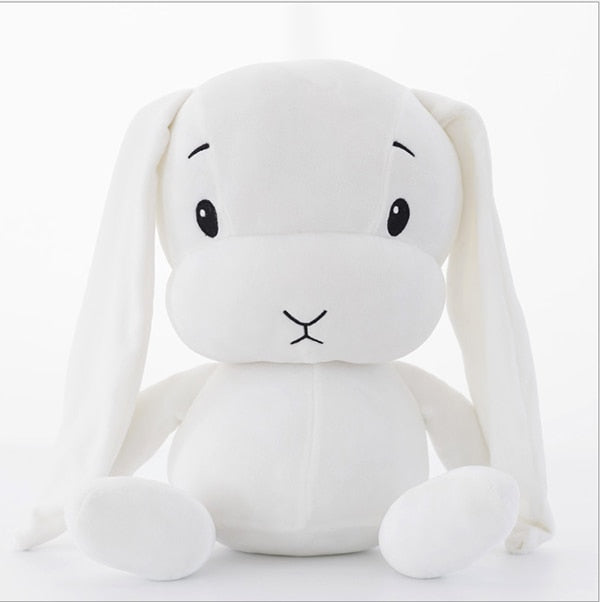 25CM Cute rabbit plush toys Bunny Stuffed &Plush Animal Baby Toys doll baby accompany sleep toy gifts For kids WJ491