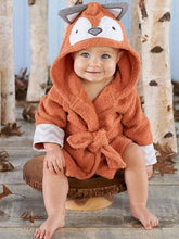 Load image into Gallery viewer, 16 Designs Hooded Animal modeling Baby Bathrobe/Cartoon Baby Spa Towel/Character kids bath robe/infant beach towels
