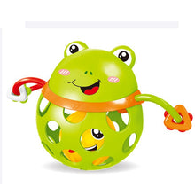 Load image into Gallery viewer, 0-12Months Baby Rattles Toy Cars Soft Plastic Baby Teether Hand Grasping Ball Toys Rattle Early Educational Hand Bell Baby Toys
