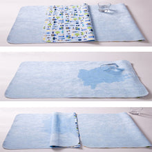 Load image into Gallery viewer, 30*45cm Baby Waterproof Urine Pad Two Sides Available Baby Soft Diaper Kid Mat Towel Bedding Changing Absorbent Breathable Cloth
