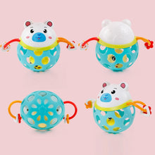 Load image into Gallery viewer, 0-12Months Baby Rattles Toy Cars Soft Plastic Baby Teether Hand Grasping Ball Toys Rattle Early Educational Hand Bell Baby Toys
