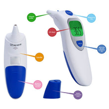 Load image into Gallery viewer, Baby Termometro Digital IR LCD Infrared Dual Mode Adult Forehead Body Ear Thermometer Measurement With Alarm Function Accurately
