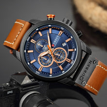 Load image into Gallery viewer, Watch Top Brand Man Watches with Chronograph Sports Waterproof Clock Man Watches Military Luxury Men&#39;s Watch Analog Quartz
