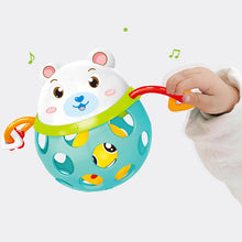 Load image into Gallery viewer, 0-12Months Baby Rattles Toy Cars Soft Plastic Baby Teether Hand Grasping Ball Toys Rattle Early Educational Hand Bell Baby Toys
