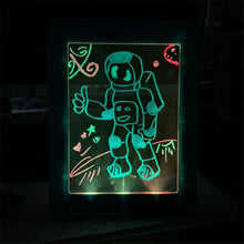 Load image into Gallery viewer, 3D Magic Drawing Pad Luminous Light Drawing Board Graffiti Doodle Tablet Magic Draw with Light Kids Painting Fun Educational Toy
