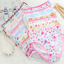 Load image into Gallery viewer, 12Pc/Lot  Baby Girls Underwear Cotton Panties Kids Short Briefs Children Underpants 2-12Y
