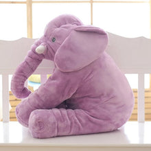 Load image into Gallery viewer, 40CM 60CM 5 Colors Long Nose Plush Elephant Toy Lumbar Elephant Pillow Baby Appress Doll Bed Cushion Kids Toy Gift For Girl
