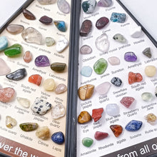 Load image into Gallery viewer, 36 PCS/Box Natural Healing Crystals Mineral Specimens Irregular Tumbled Stones Rock Collection Box
