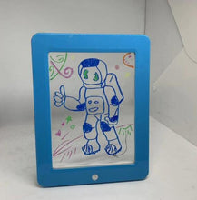 Load image into Gallery viewer, 3D Magic Drawing Pad Luminous Light Drawing Board Graffiti Doodle Tablet Magic Draw with Light Kids Painting Fun Educational Toy
