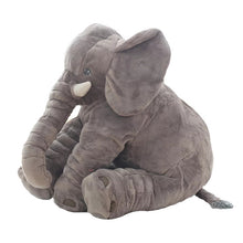 Load image into Gallery viewer, 40CM 60CM 5 Colors Long Nose Plush Elephant Toy Lumbar Elephant Pillow Baby Appress Doll Bed Cushion Kids Toy Gift For Girl
