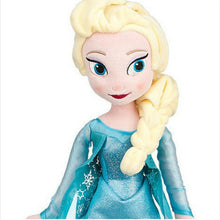 Load image into Gallery viewer, 50 CM Frozen Anna Elsa Dolls Snow Queen Princess Anna Elsa Doll Toys Stuffed Frozen Plush Kids Toys Birthday Christmas Gift
