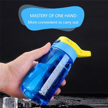 Load image into Gallery viewer, 480ml Kids Water Bottle with Straw Lid And Handle
